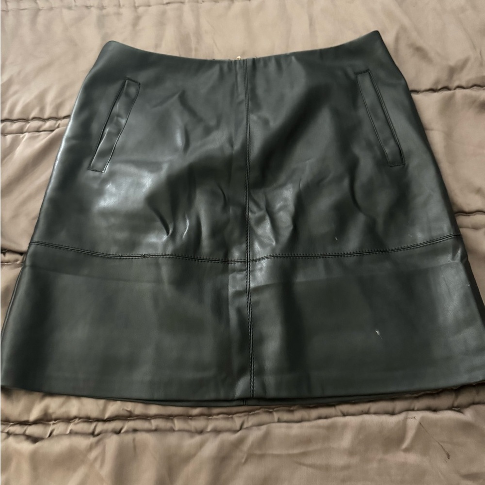 Mink Pink leather skirt